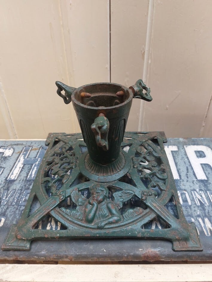 ♥ Gietijzeren kerstboom standaard