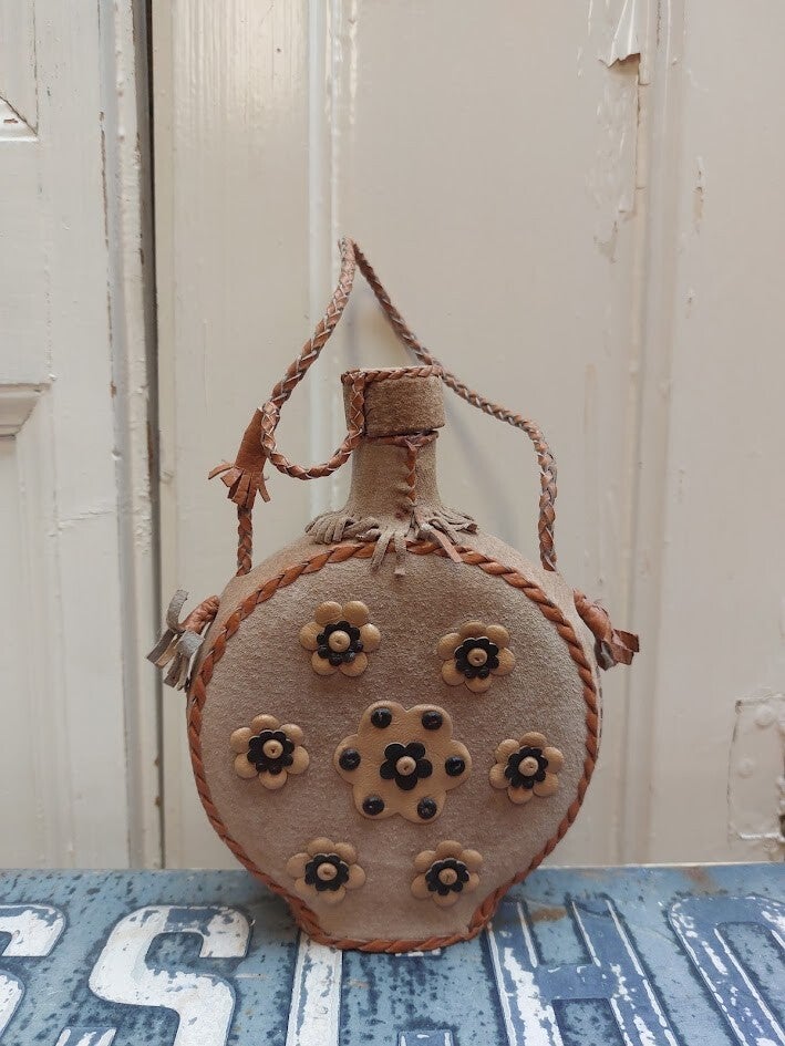 ♥ Vintage heupfles tas