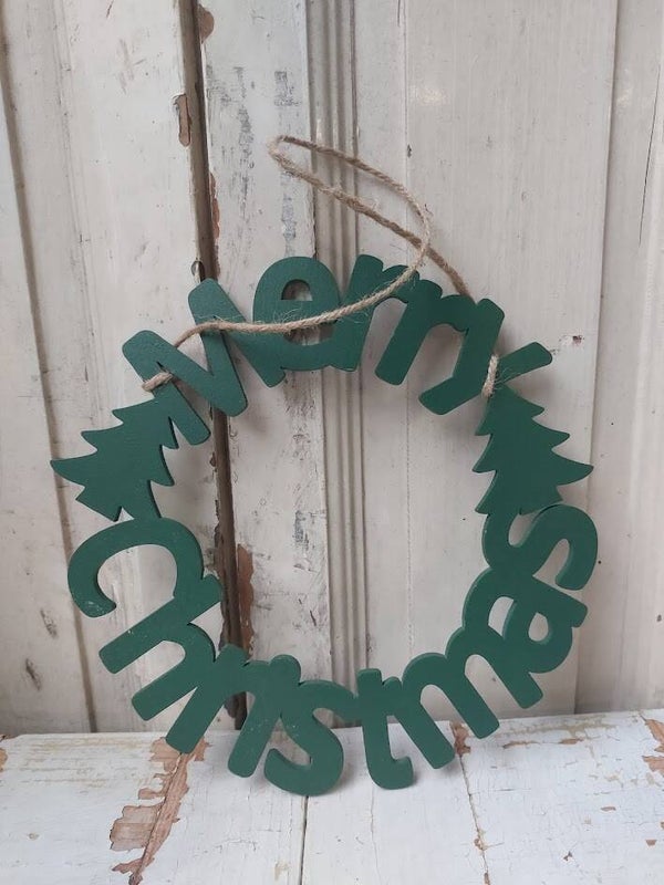 ♥ Merry Christmas hanger