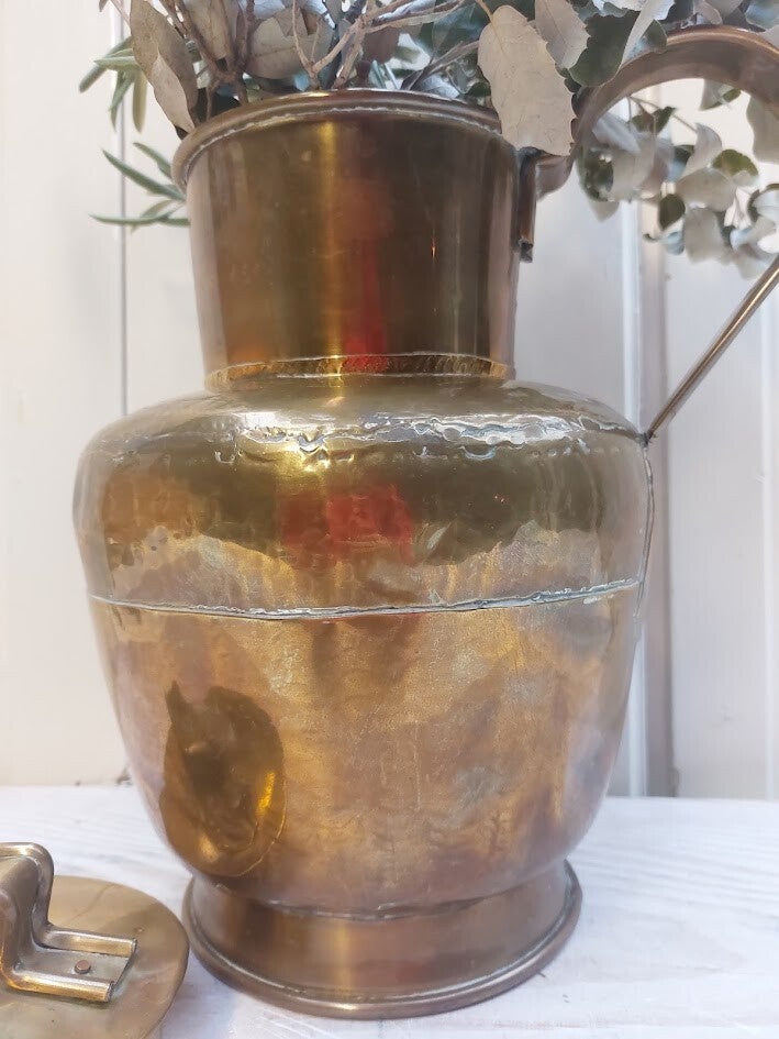 ♥ Antieke koperen kan