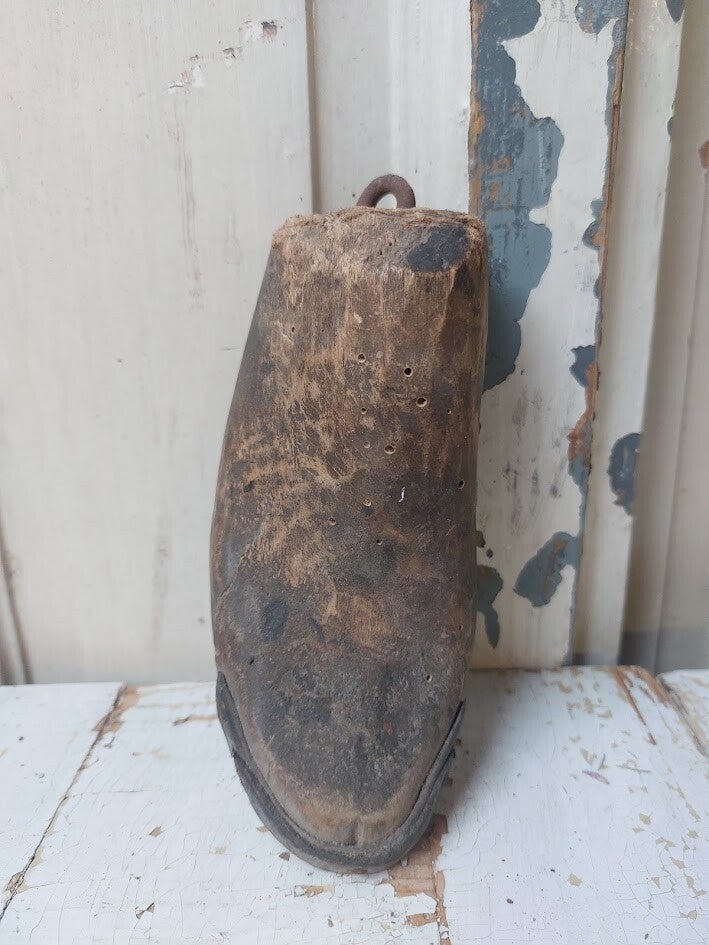 ♠ Houten schoenleest