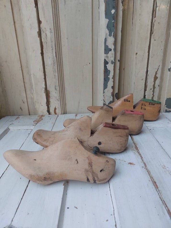 ♠ Houten schoenleest