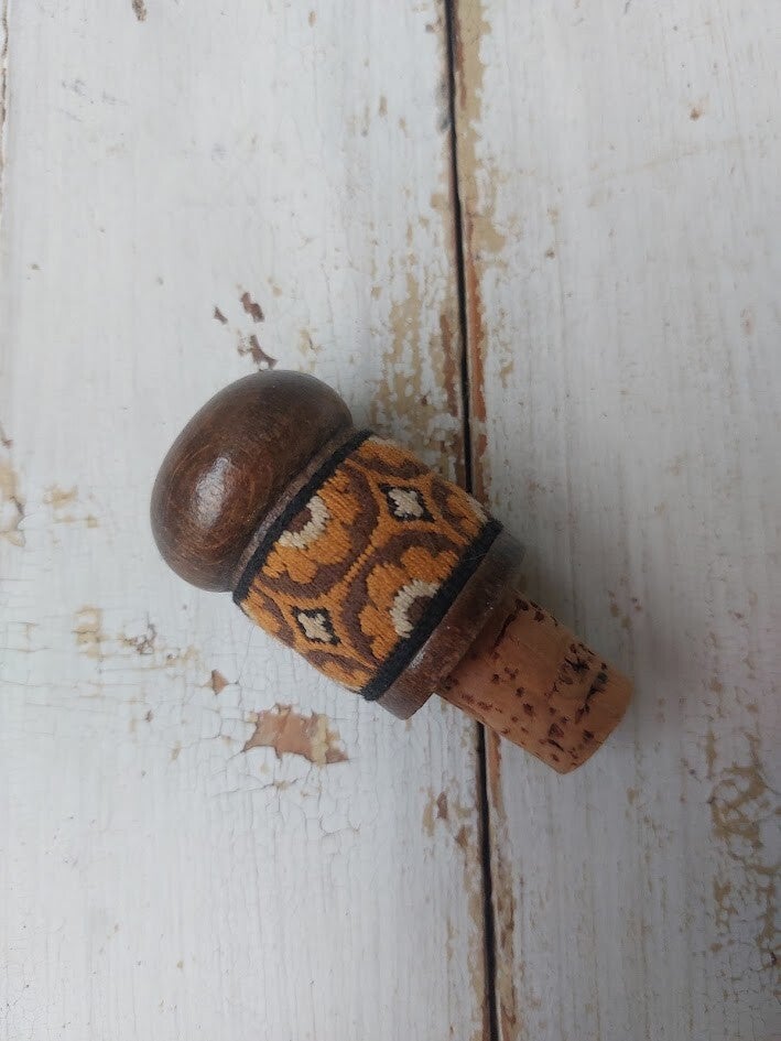 ♫ Houten flessenstopper