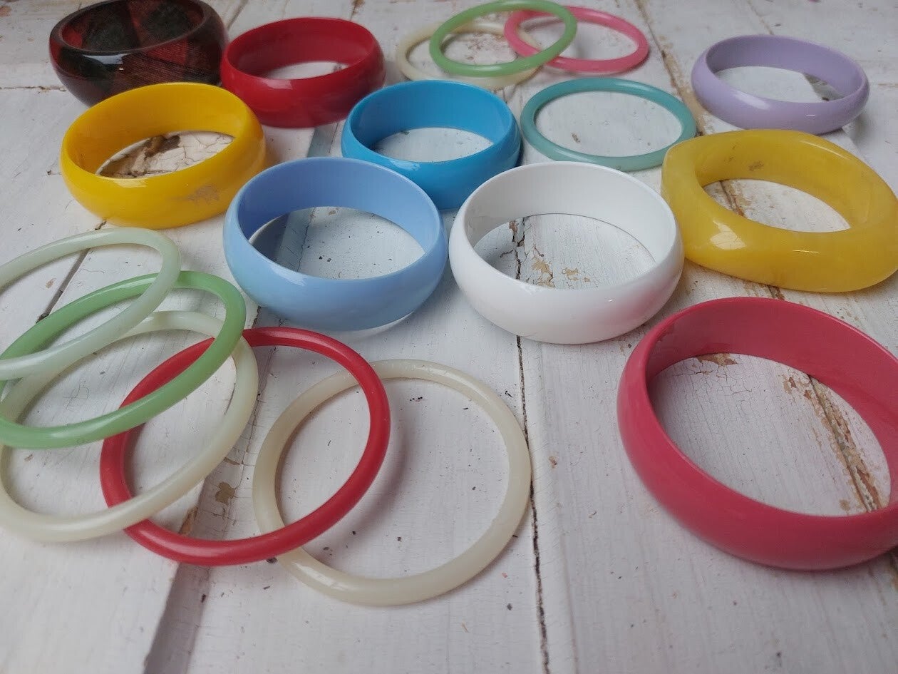 ♫ Bakelieten armbanden SET