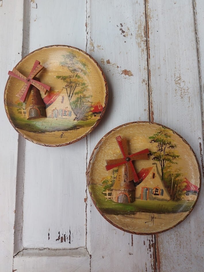 ♠ Houten wandbordjes SET