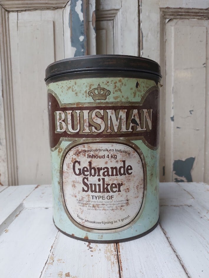 ♠ Oud blik Buismand gebrande suiker
