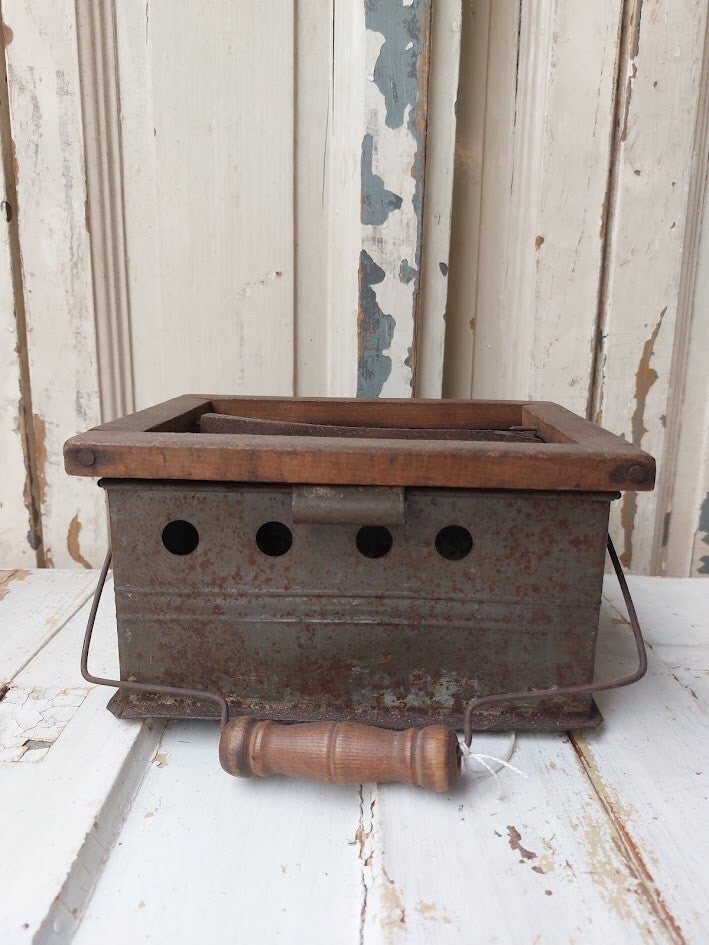 ♠ Antieke voetenstoof