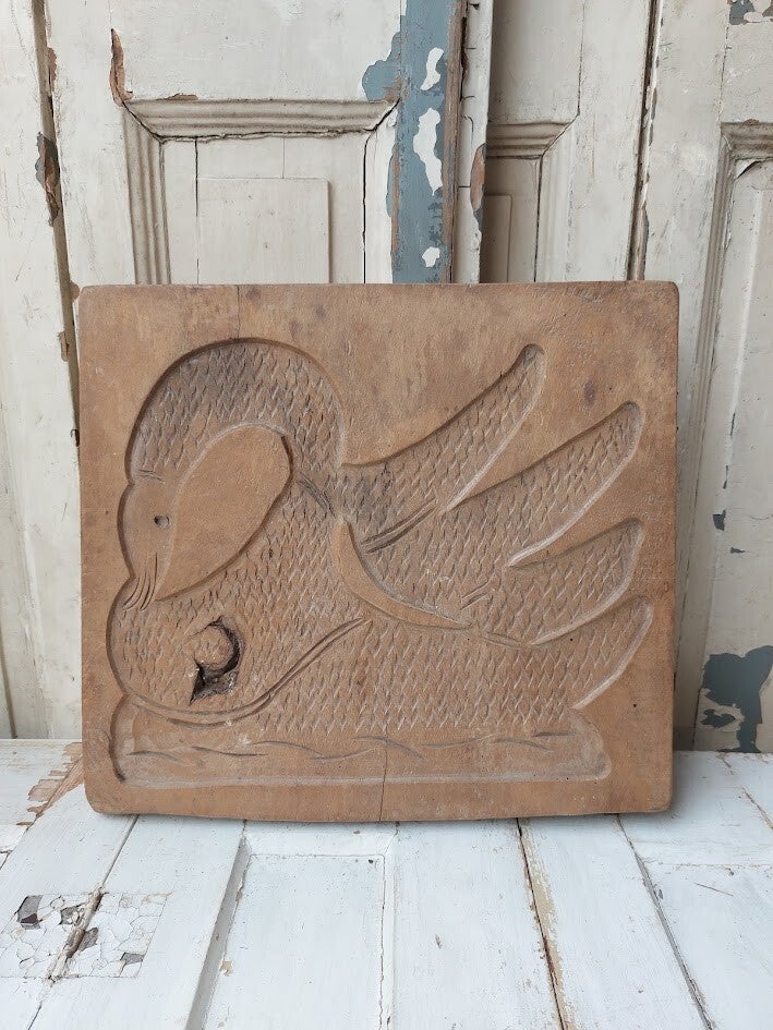 ♠ Oude houten speculaasplank