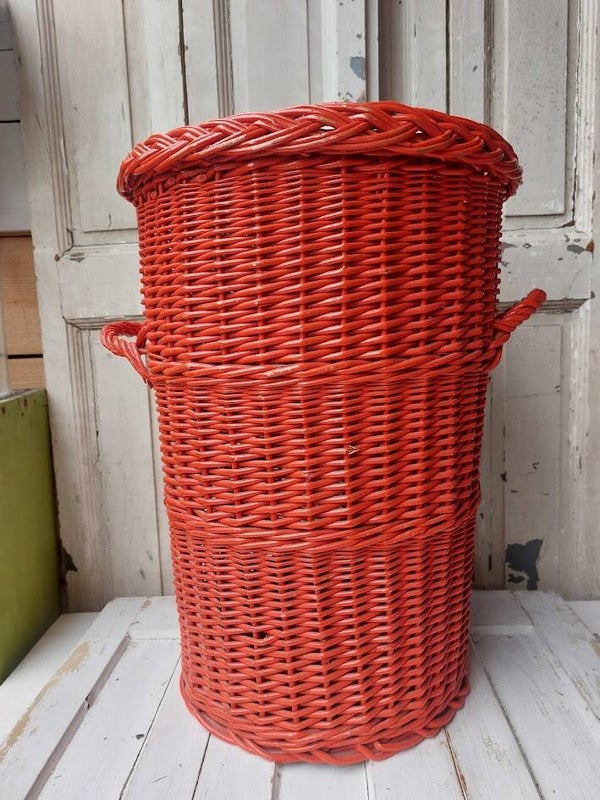 ♫ Vintage rieten mand