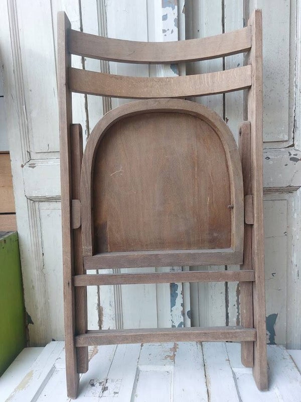 ♠ Houten klapstoel