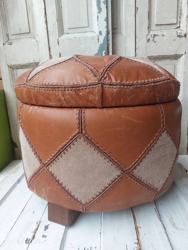 ♠ Vintage opbergpoef