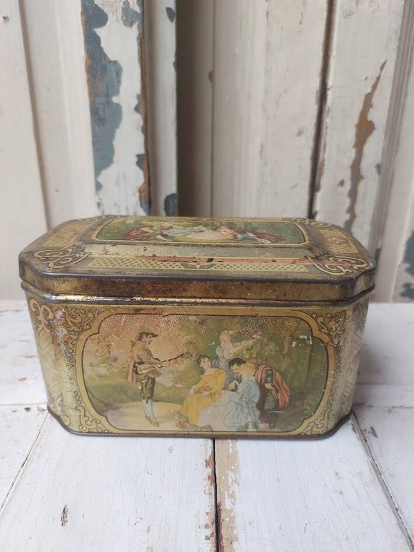 ♠ De Gruyter Goudmerk theeblikje