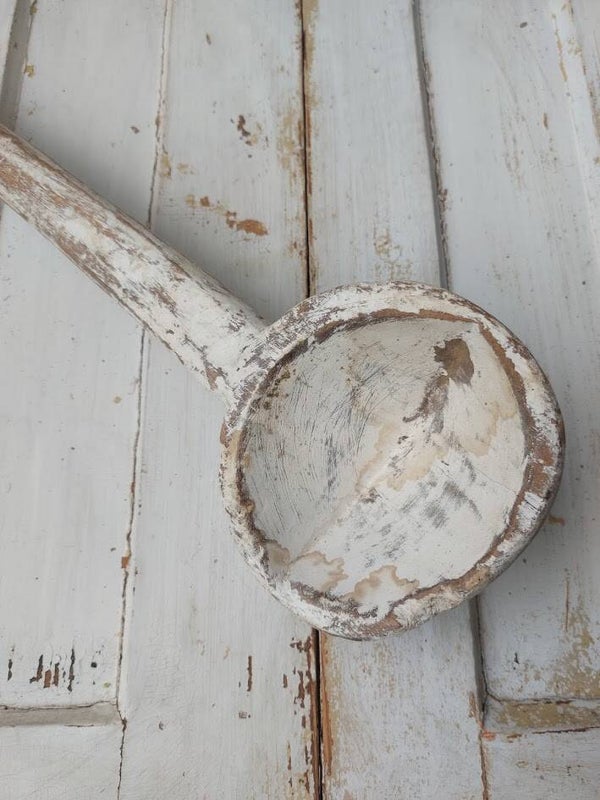 ♠ Oude houten pollepel