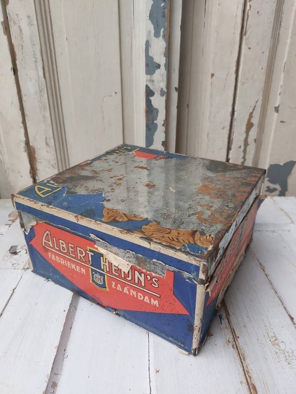 ♫ Oud blikken doos Albert Heijn