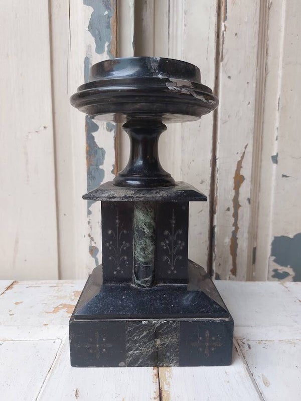 ♠ Antiek Fransen marmeren bokaal *