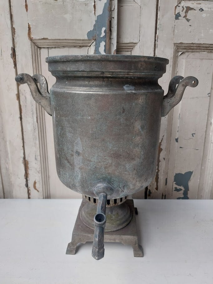 ♦ Antieke Russische Samovar theepot
