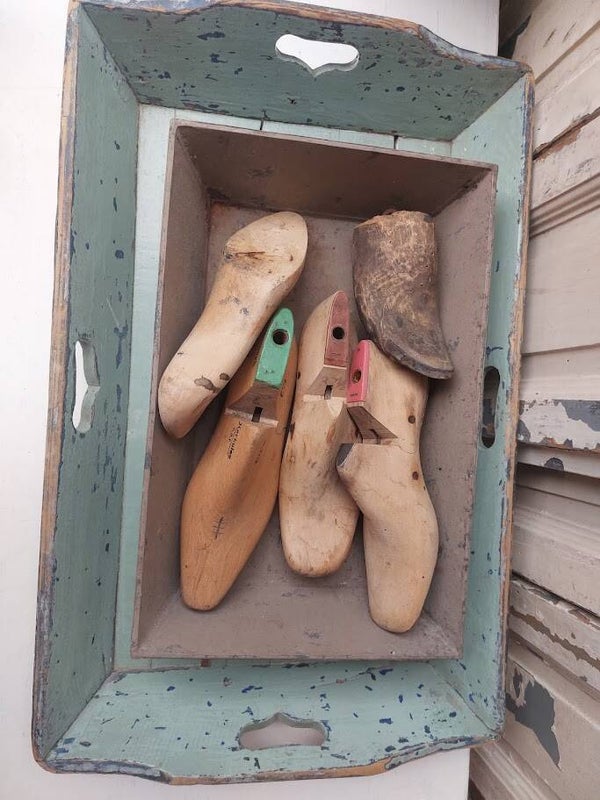 ♦ Brocante rustieke bak