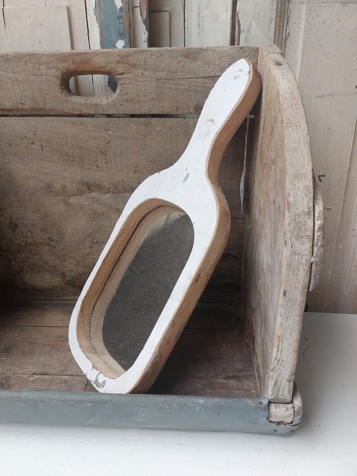 ☻ Houten spiegel