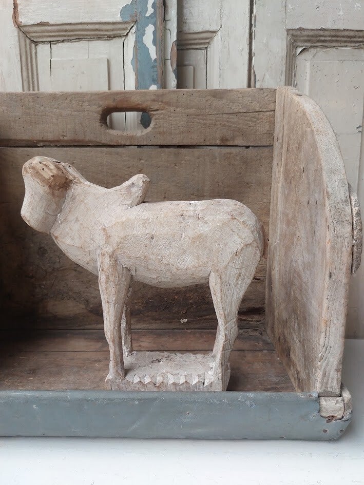 ☻ Houten paard rustiek