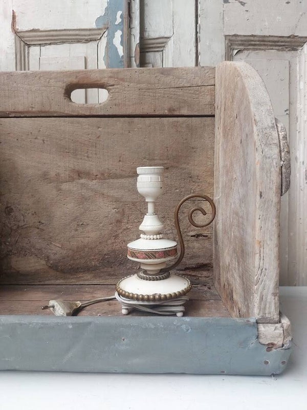 ☻ Vintage boudoir tafellampje