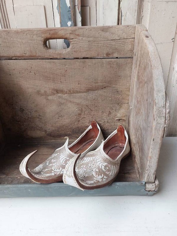 ☻ Traditionele Etnische Jutti / Khussa Herenschoenen