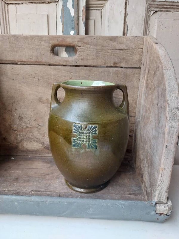 ☻ Art Deco Keramieken Oorvaas