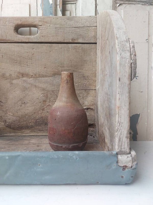 ☻ Authentieke Houten Garenspoel / Kegelklos