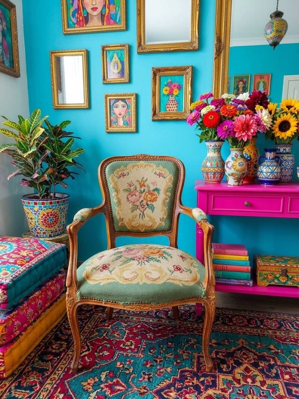 🕊️ Antieke Franse fauteuil (armstoel)