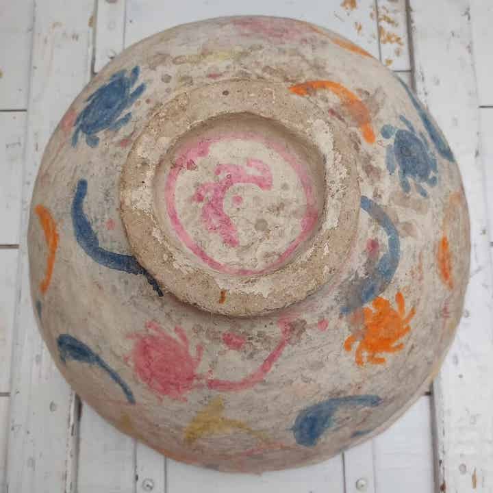 Papier maché schaal