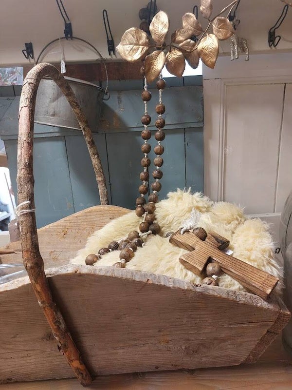 ♠ Houten rozenkrans