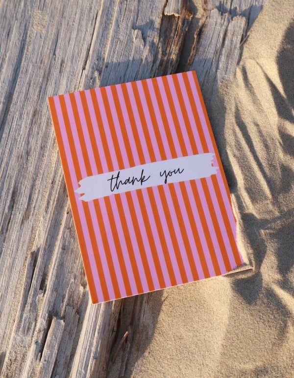 Kaart 'Thank you'