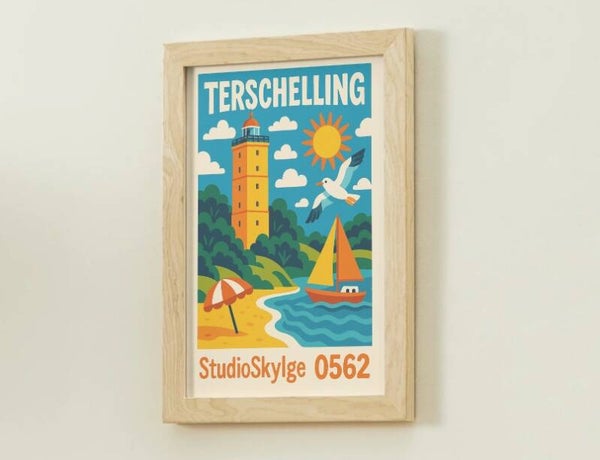 Download print Terschelling StudioSkylge