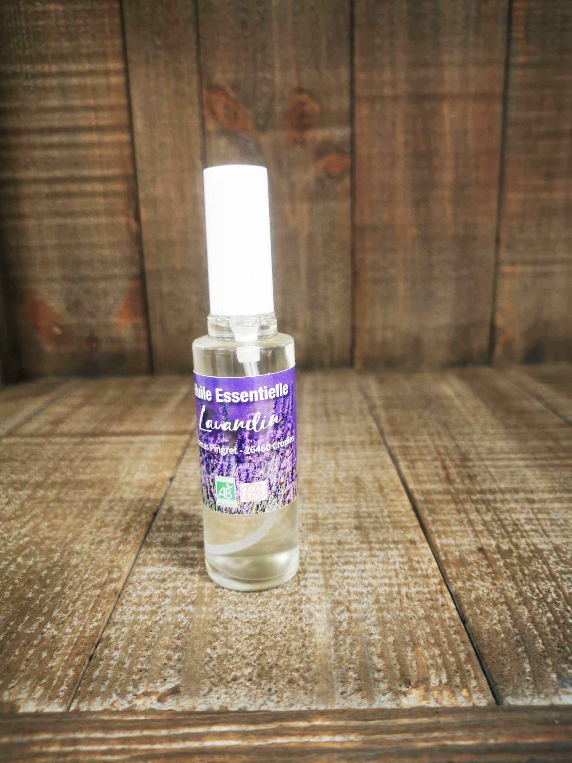 Huiles essentielles de Lavandin BIO en spray