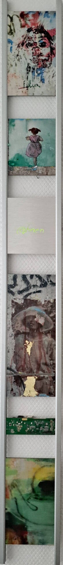 Acryl Öl auf Aluminium HOLT