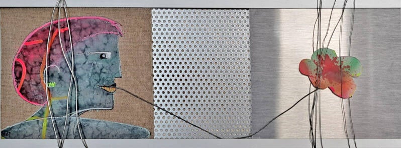 Malerei HOLT Aluminium Objektkunst