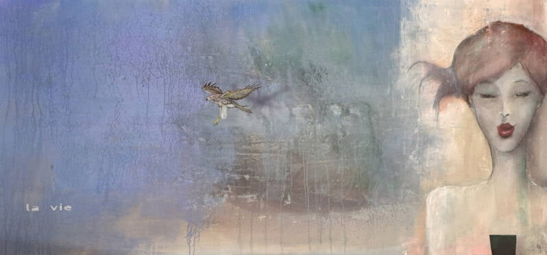 Öl und Acry auf Leinwand HOLT