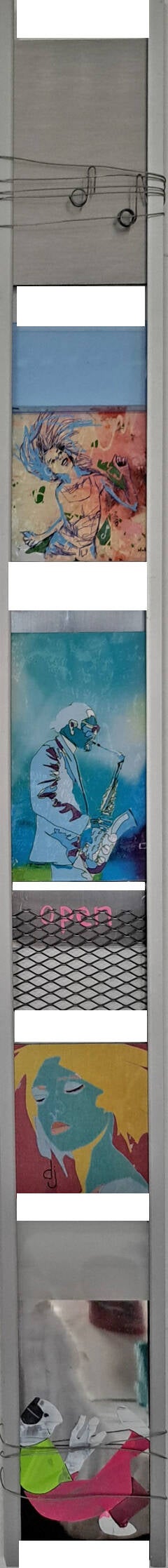 Acryl Öl auf Aluminium HOLT