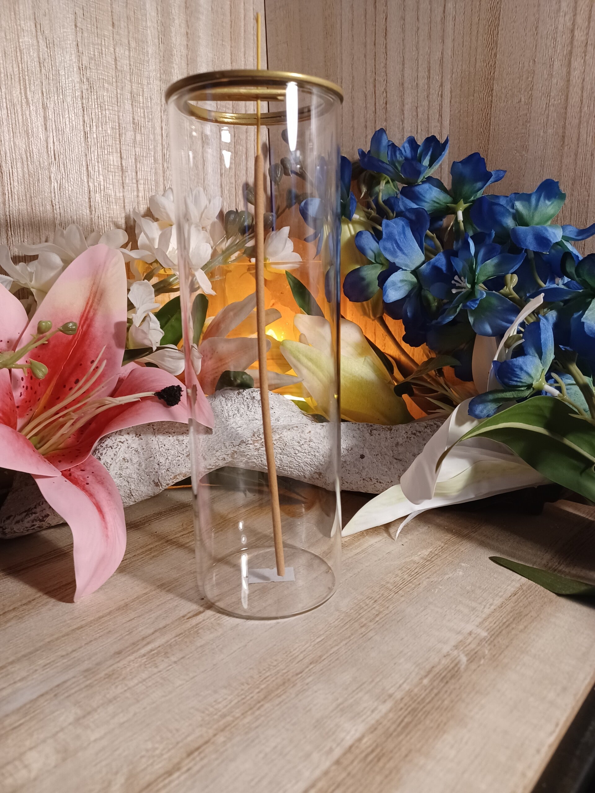 wierrook op zijn kop branden