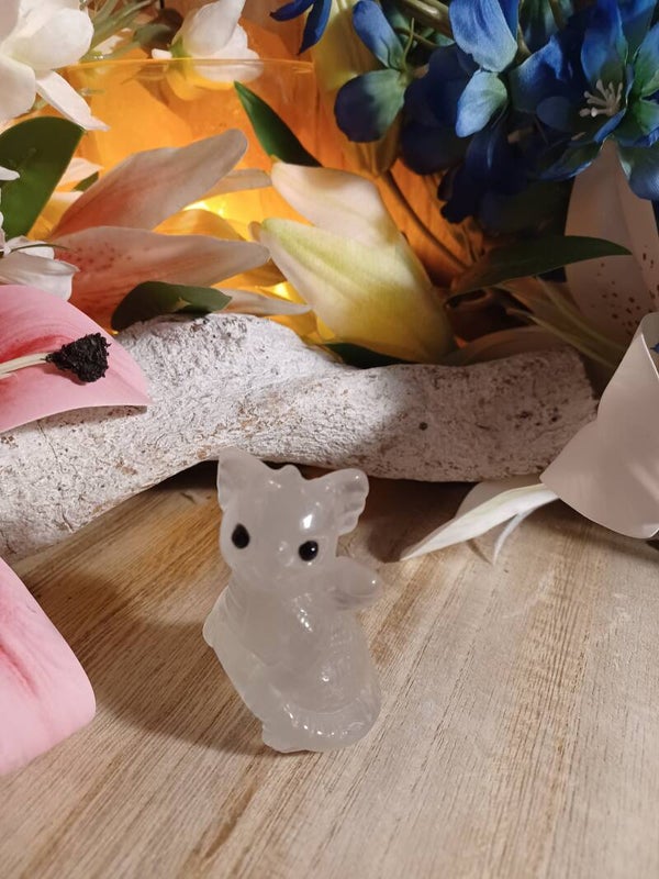 Vliegen Draakje staan bergkrsital