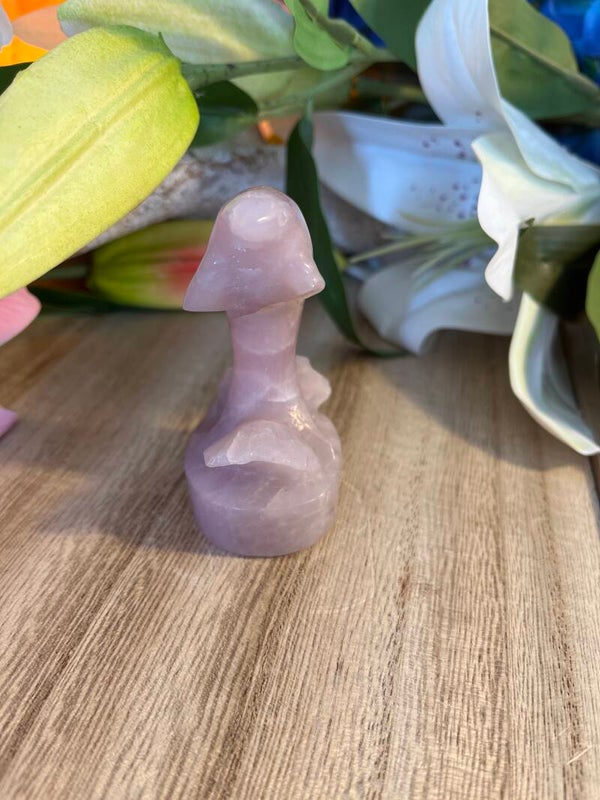 Dolfijn rozen kwarts