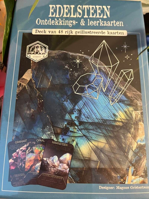Edelstenen ontdekkings- en leerkaarten