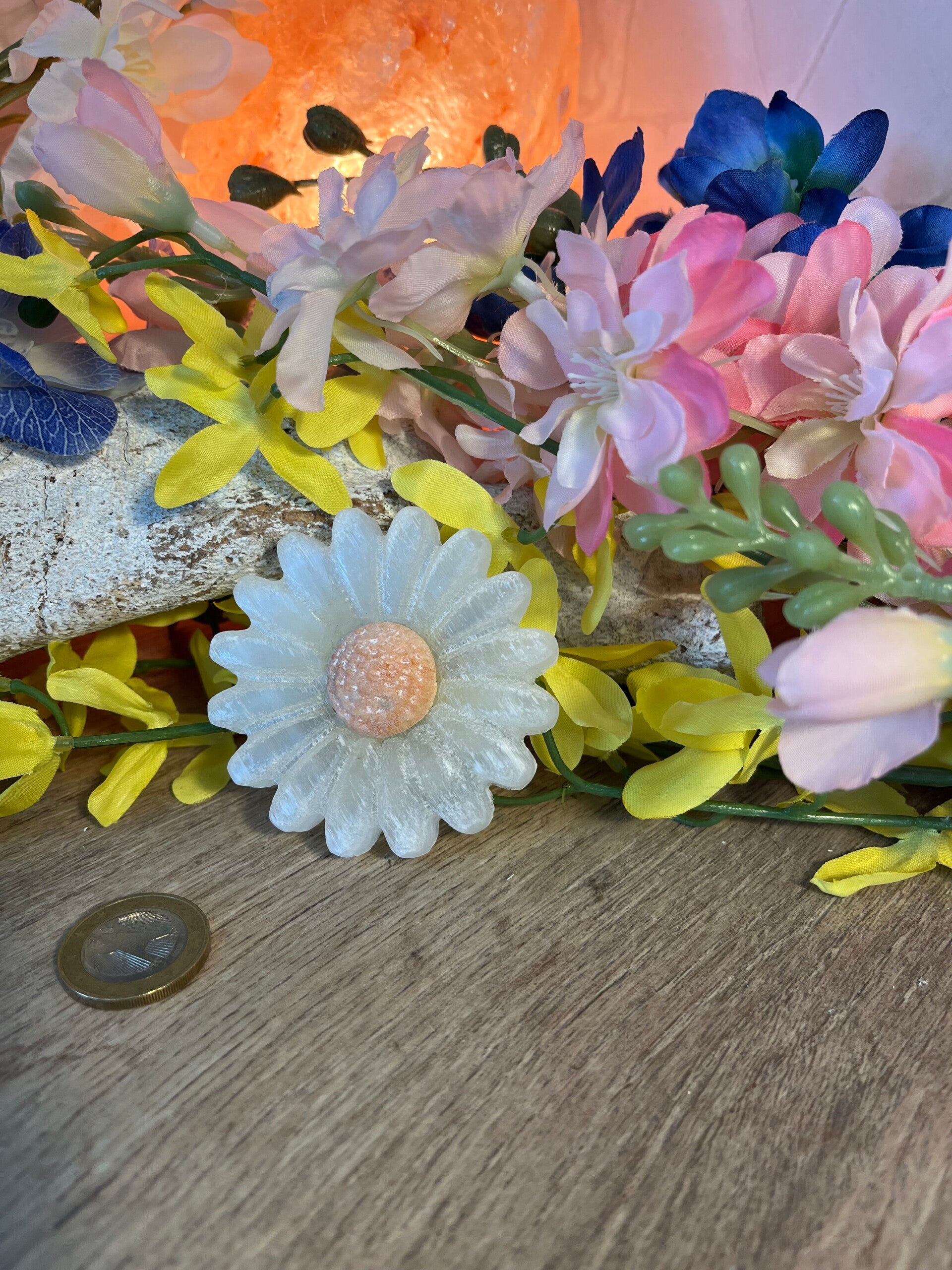 Seleniet met Calciet hart,  Madeliefje  788