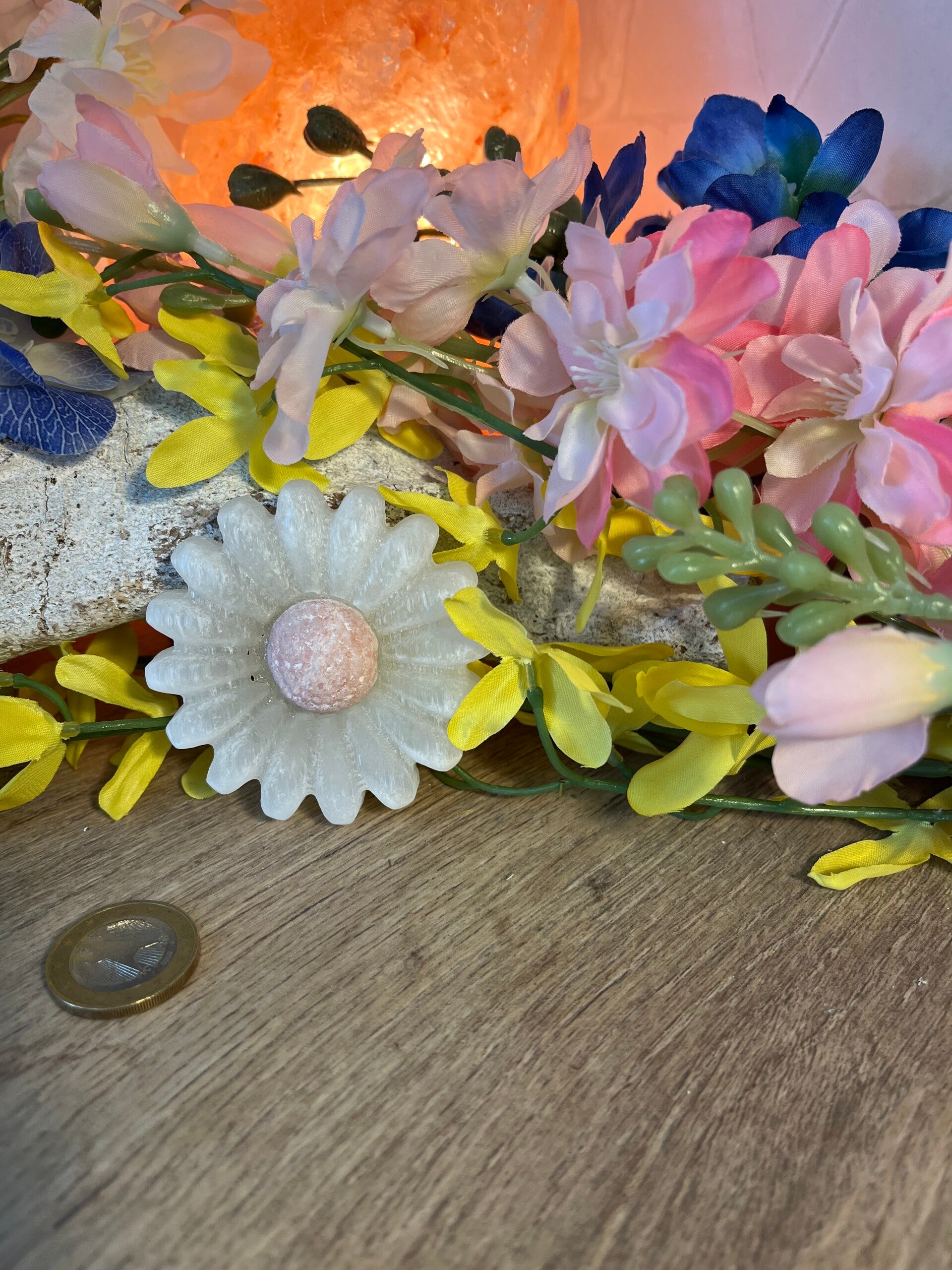 Seleniet met Calciet hart,  Madeliefje  789