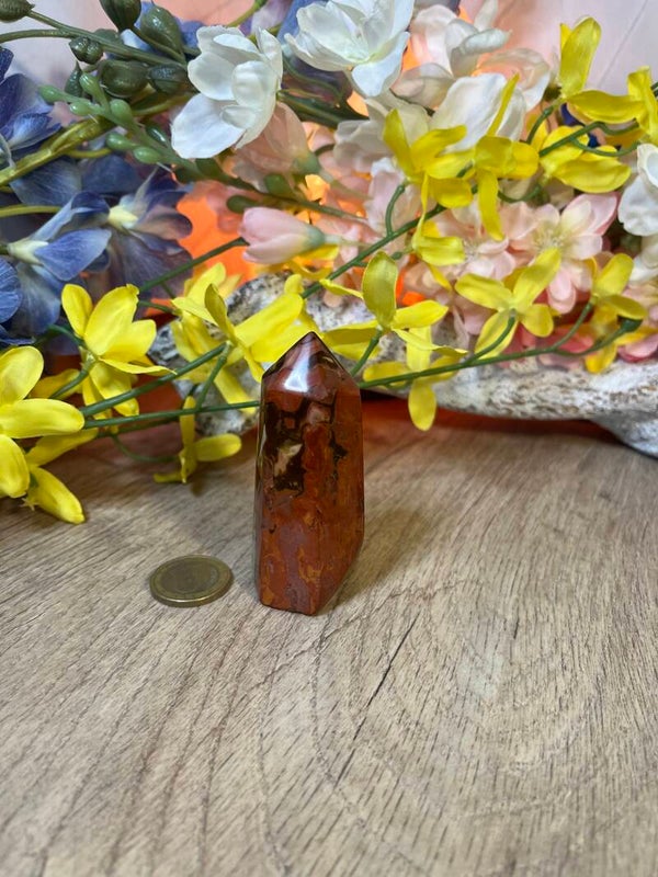 obeliks in Polychroom Jaspis