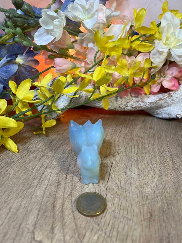 vos met 9 staarten Opaliet groot