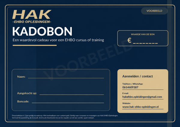 kadobon voor cursus naar keuze