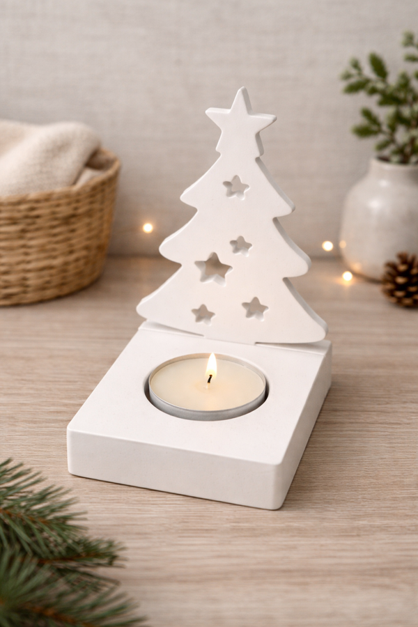Teelichthalter „Weihnachtsbaum „