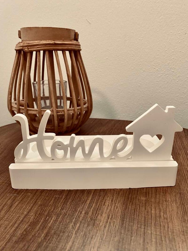 Teelichthalter “Home”