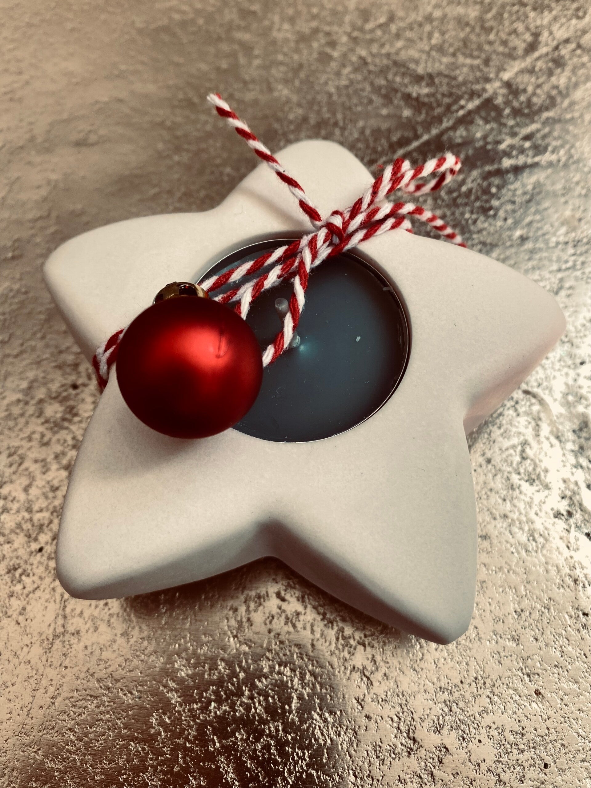 Teelichthalter „Stern“