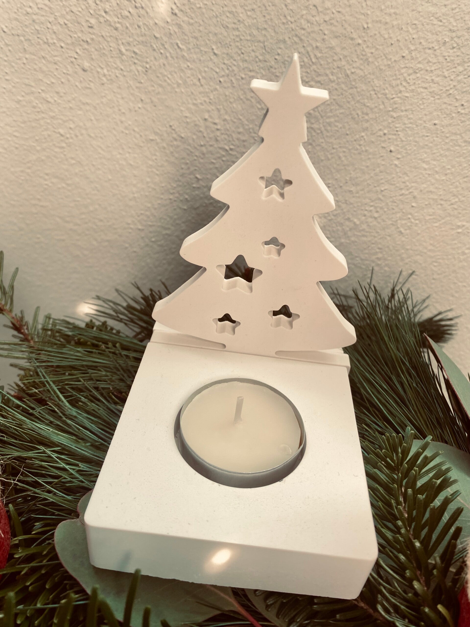Teelichthalter „Weihnachtsbaum „